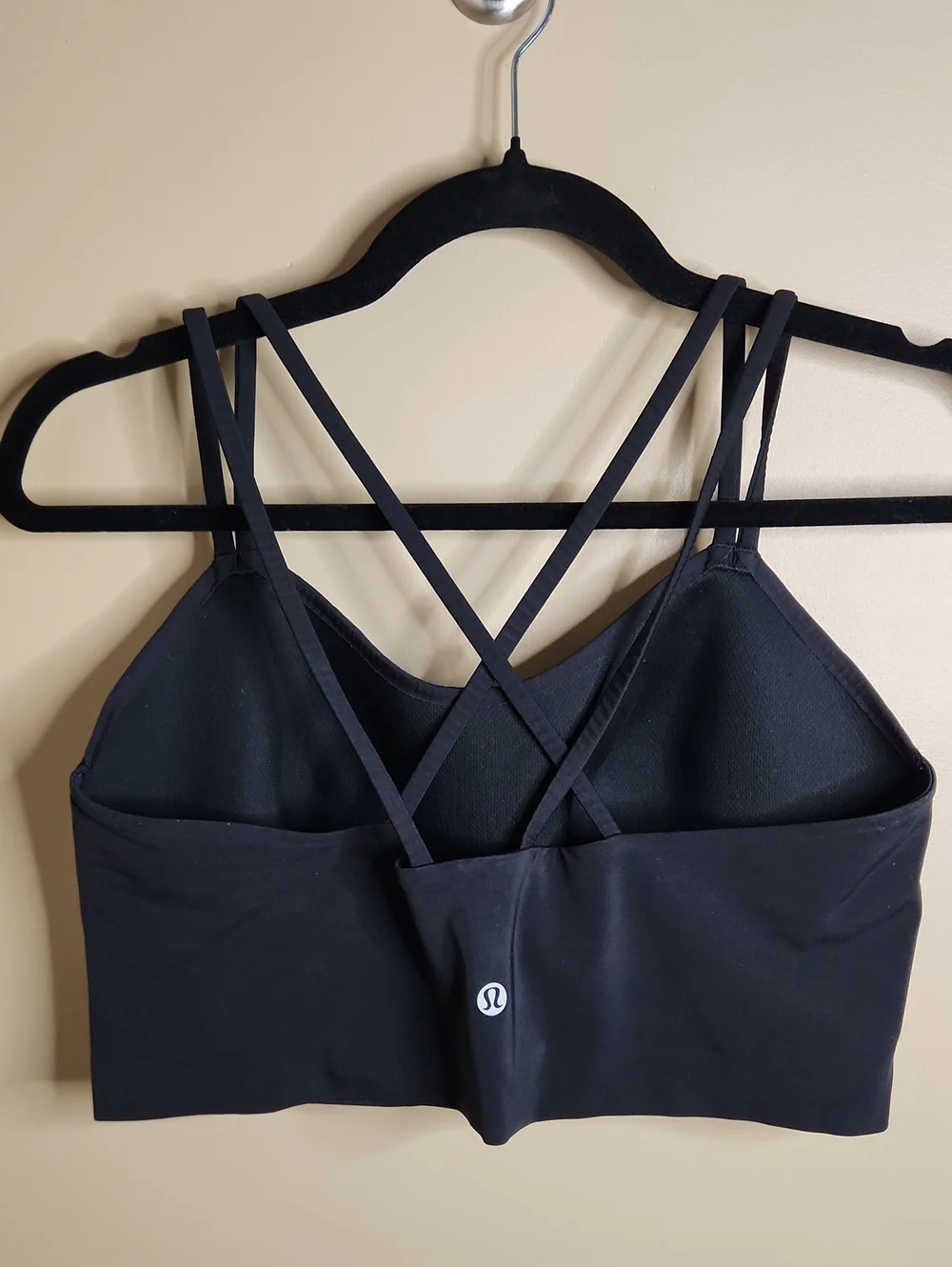 Lululemon Like a Cloud Bra Long Line *Light Support, B/C Cup in Black. Est Sz 10